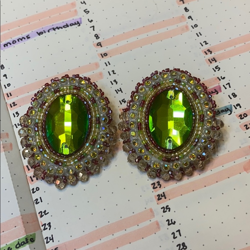 Beaded earrings